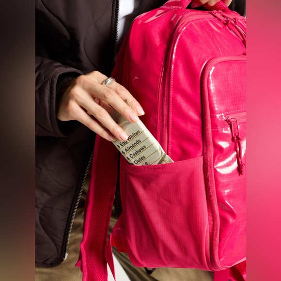 CALPAK, Terra Laptop Backpack in Dragonfruit - Picture 4 of 11